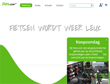 Tablet Screenshot of fiets.com
